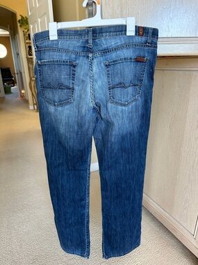 7 For All Mankind Classic Men's Blue Denim Jeans